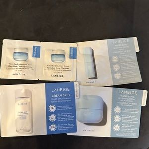 LANEIGE Skincare Samples - moisturizing, hydrating, firming